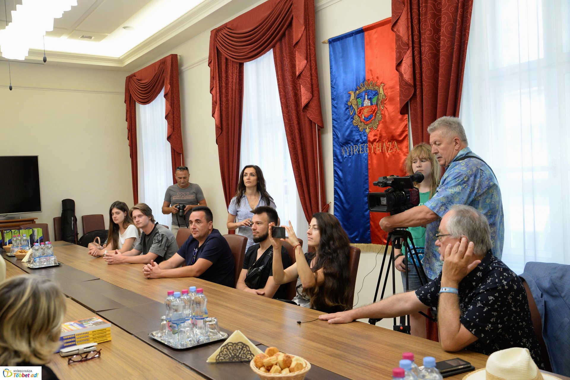 Ukrán vendégek a Városházán