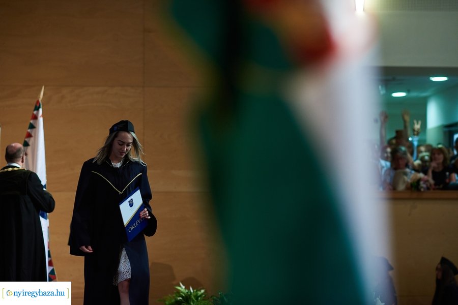 Ünnepélyes oklevélátadó az egyetemen 20240706