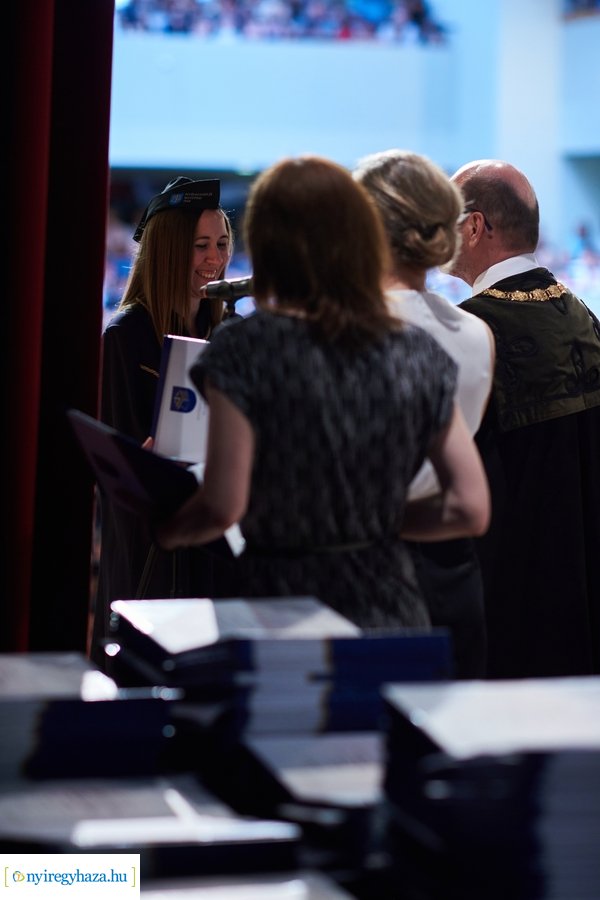 Ünnepélyes oklevélátadó az egyetemen 20240706