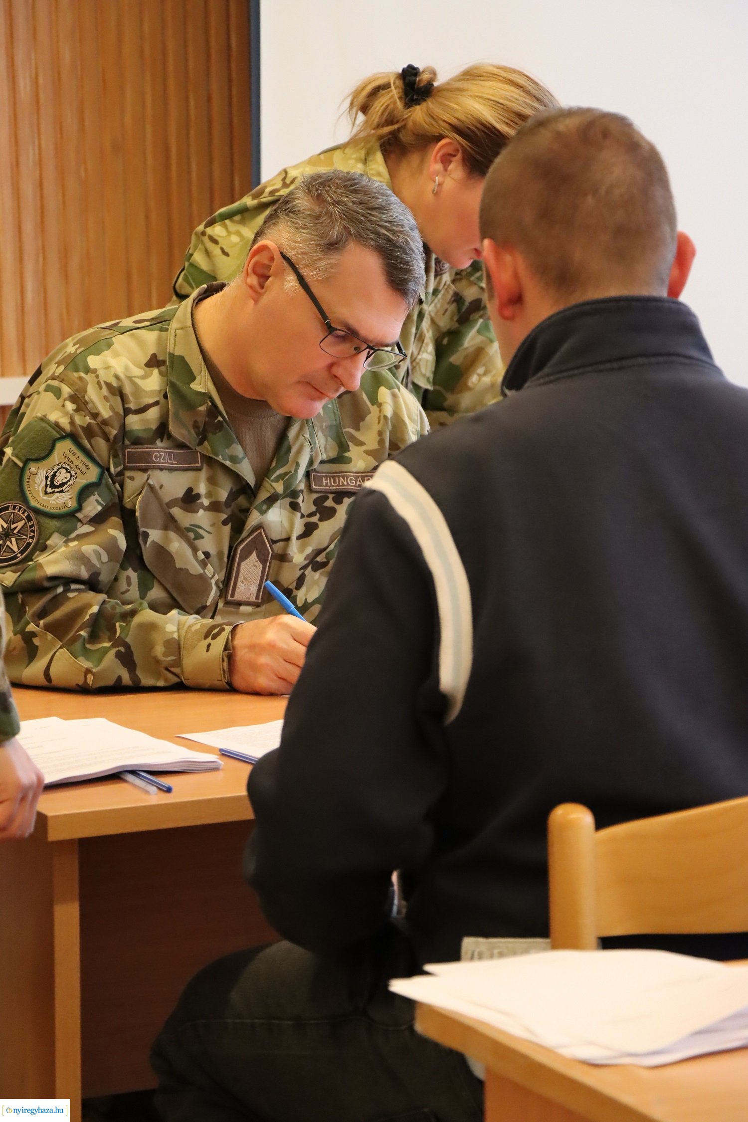 Ünnepélyes tartalékos szerződéskötés Nyíregyházán