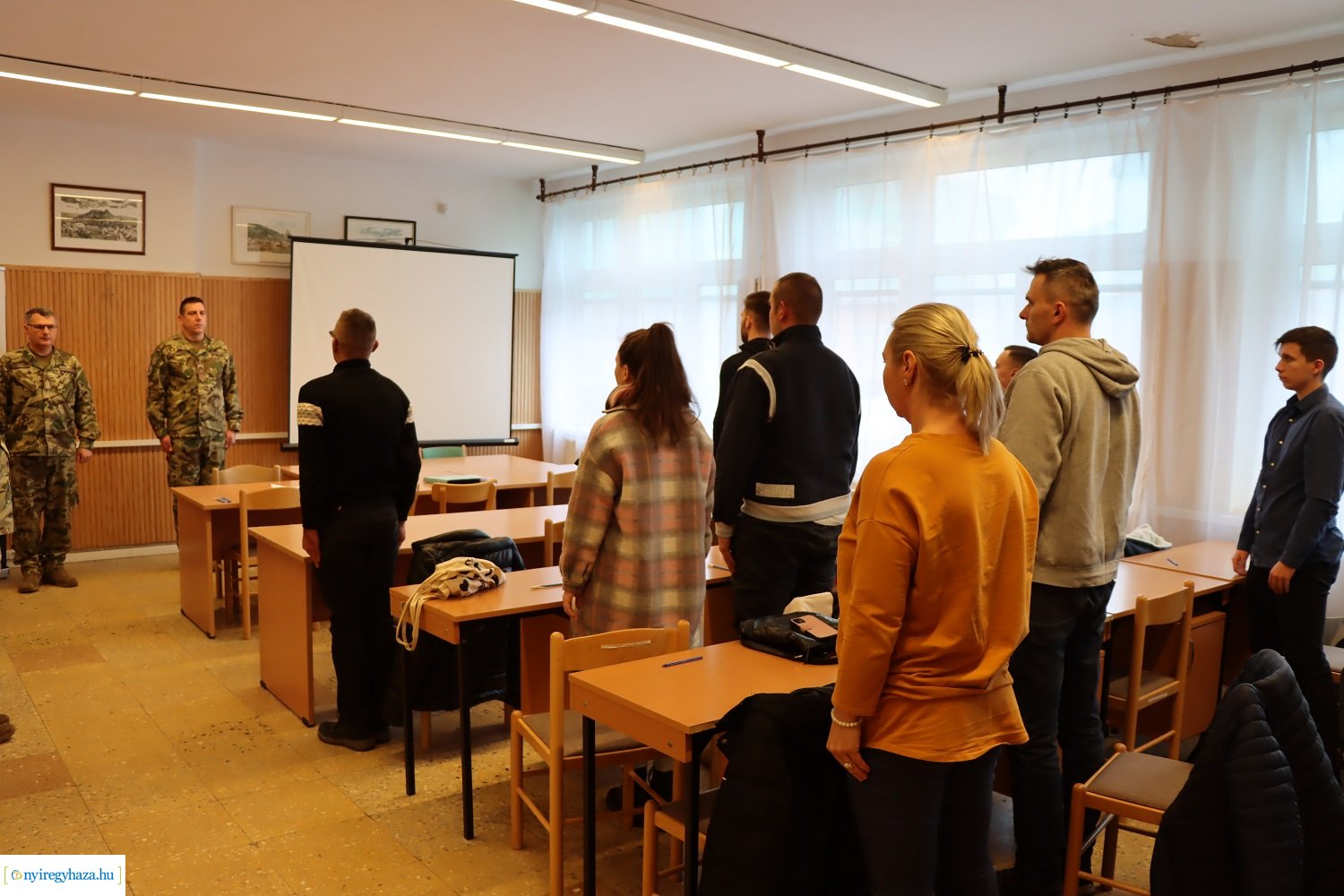 Ünnepélyes tartalékos szerződéskötés Nyíregyházán