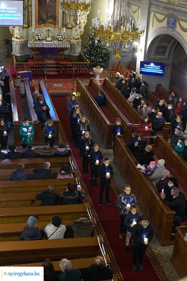 Ünnepi istentisztelet az evangélikus nagytemplomban