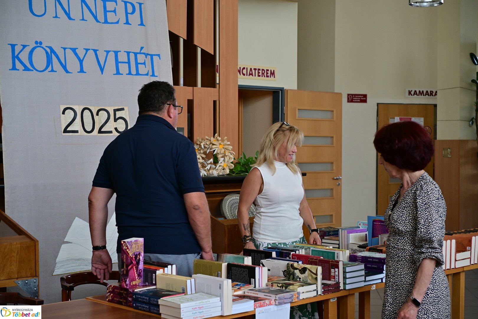 Ünnepi Könyvhét a Móricz Zsigmond Könyvtárban - 2025