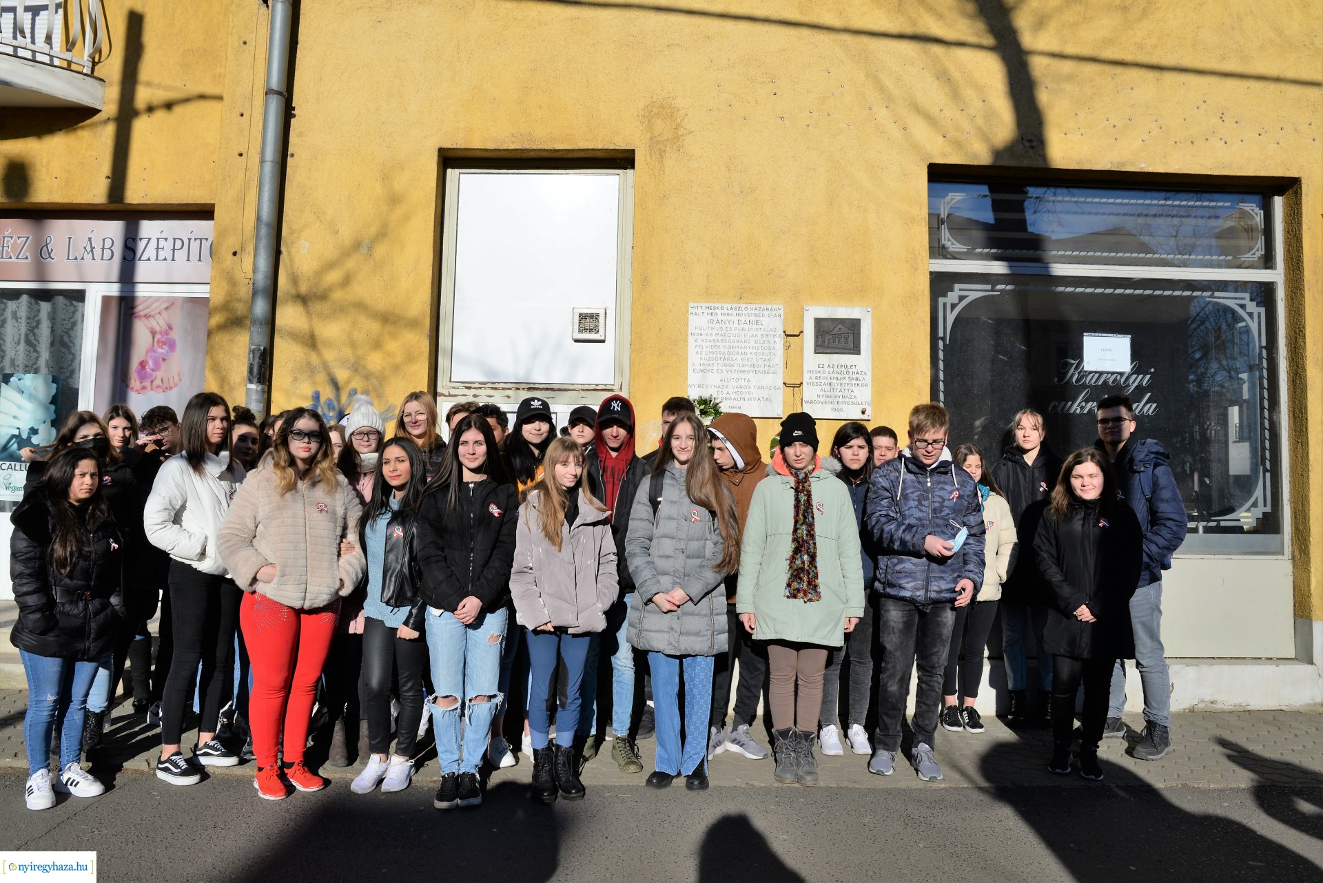 Ünnepi koszorúzások városunkban