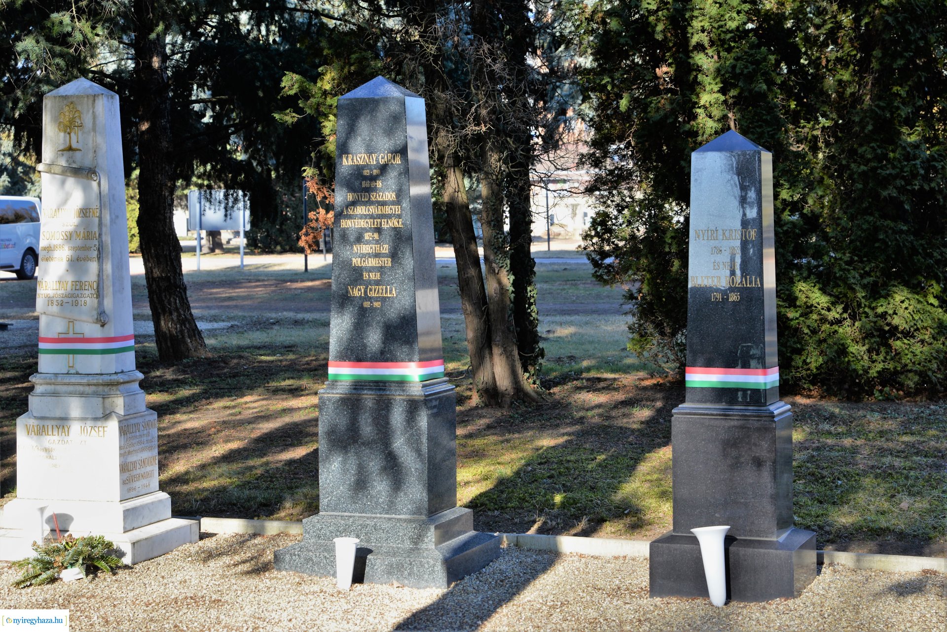 Ünnepi koszorúzások városunkban