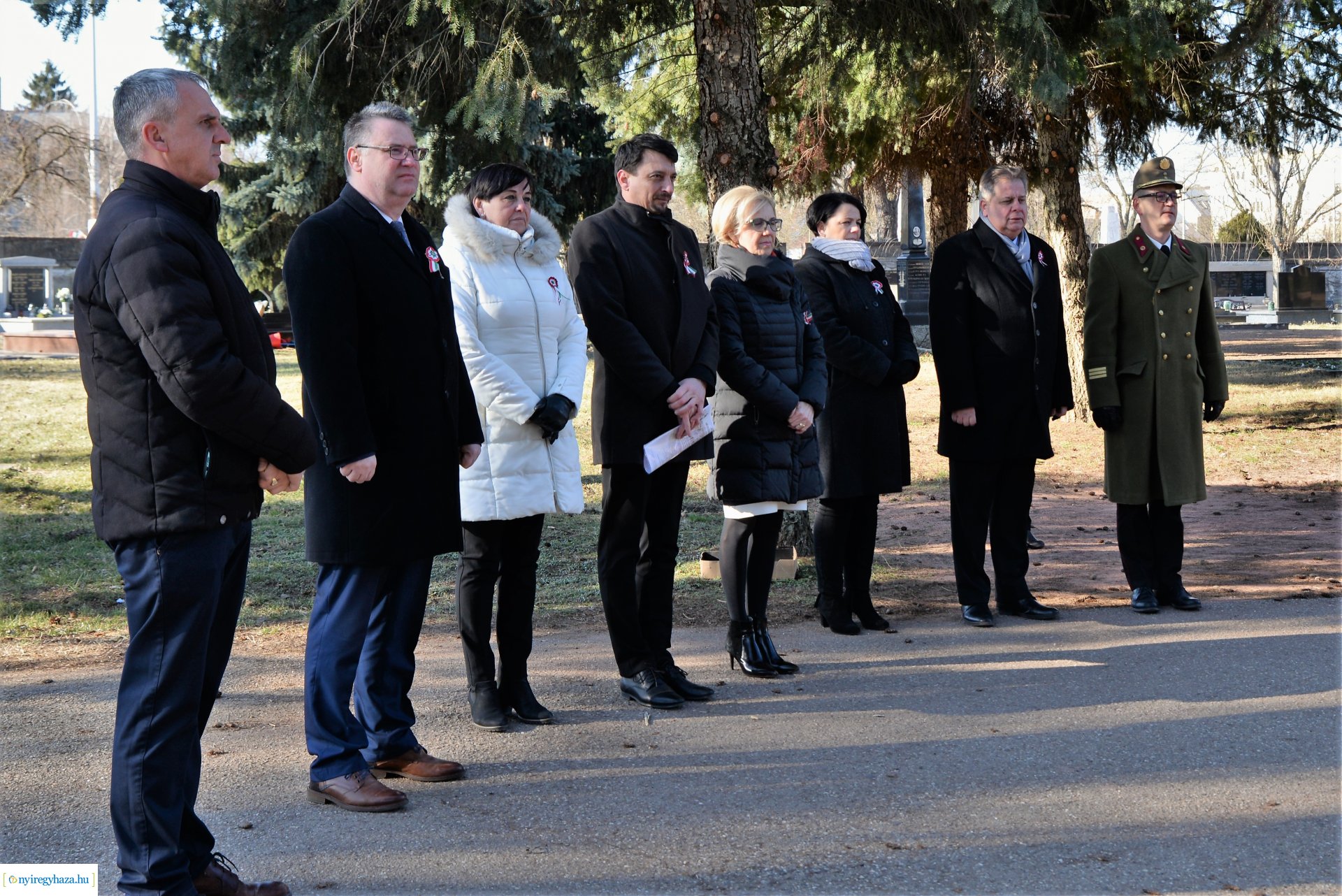 Ünnepi koszorúzások városunkban