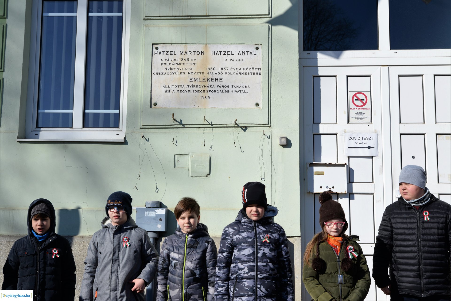 Ünnepi koszorúzások városunkban