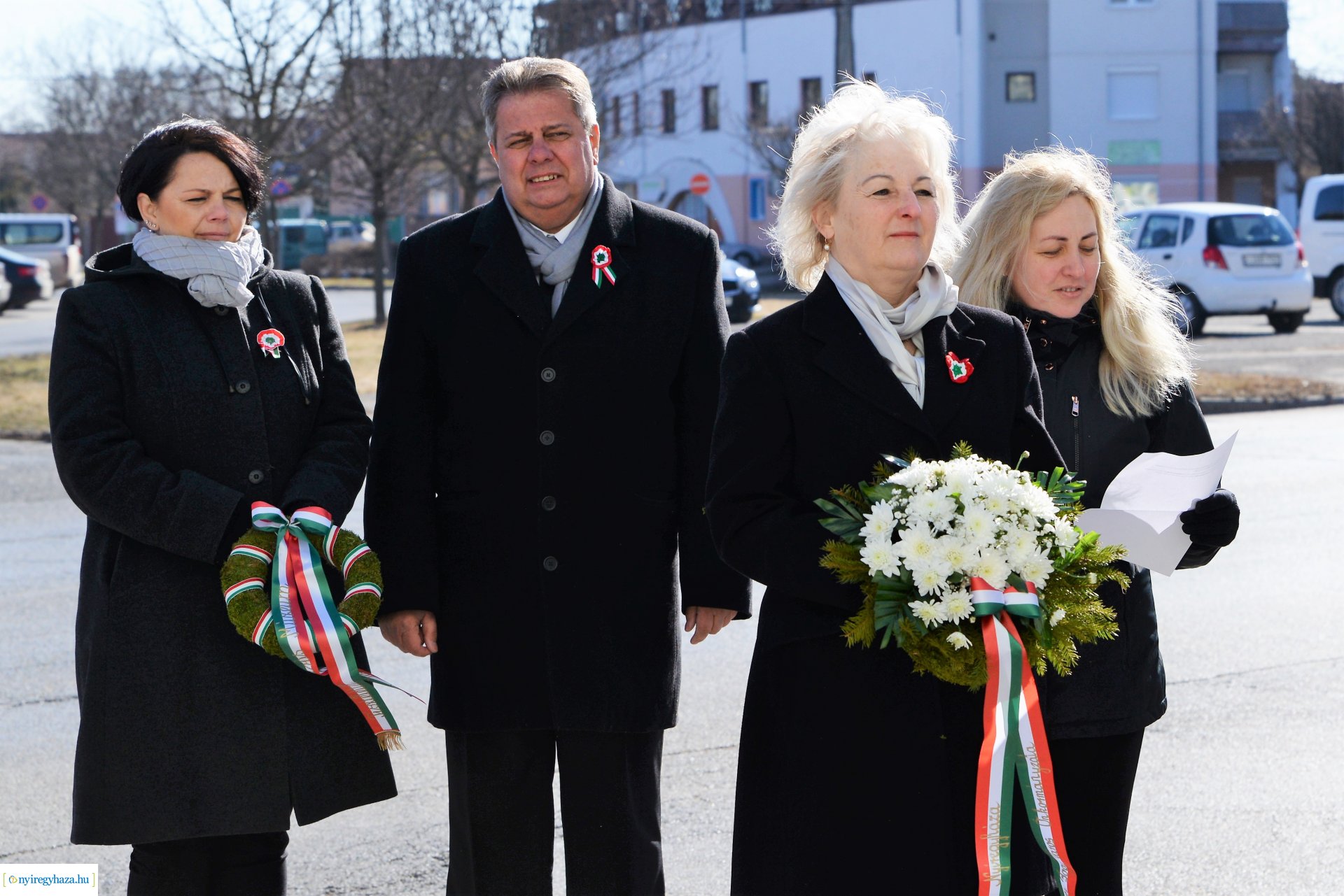 Ünnepi koszorúzások városunkban