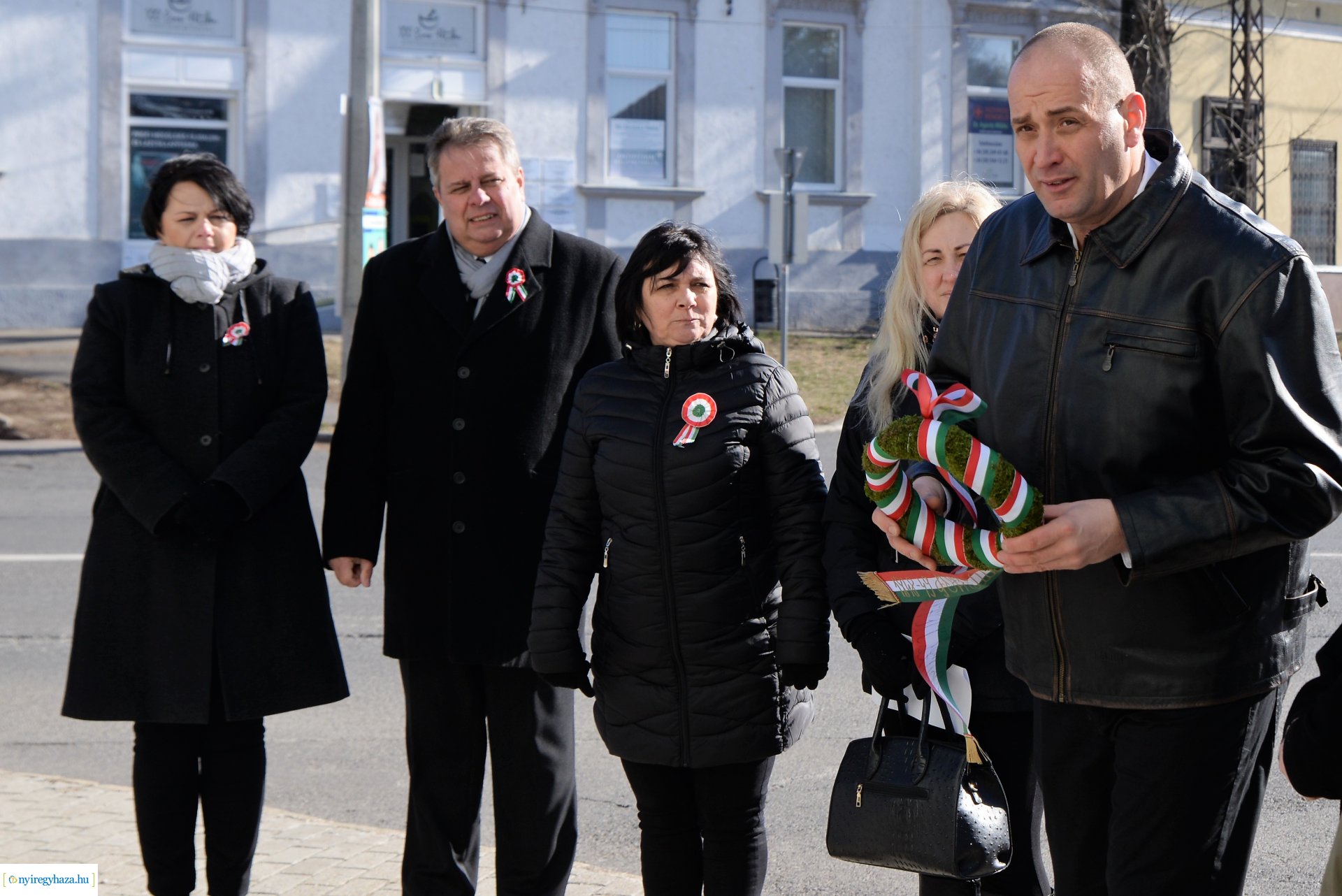 Ünnepi koszorúzások városunkban