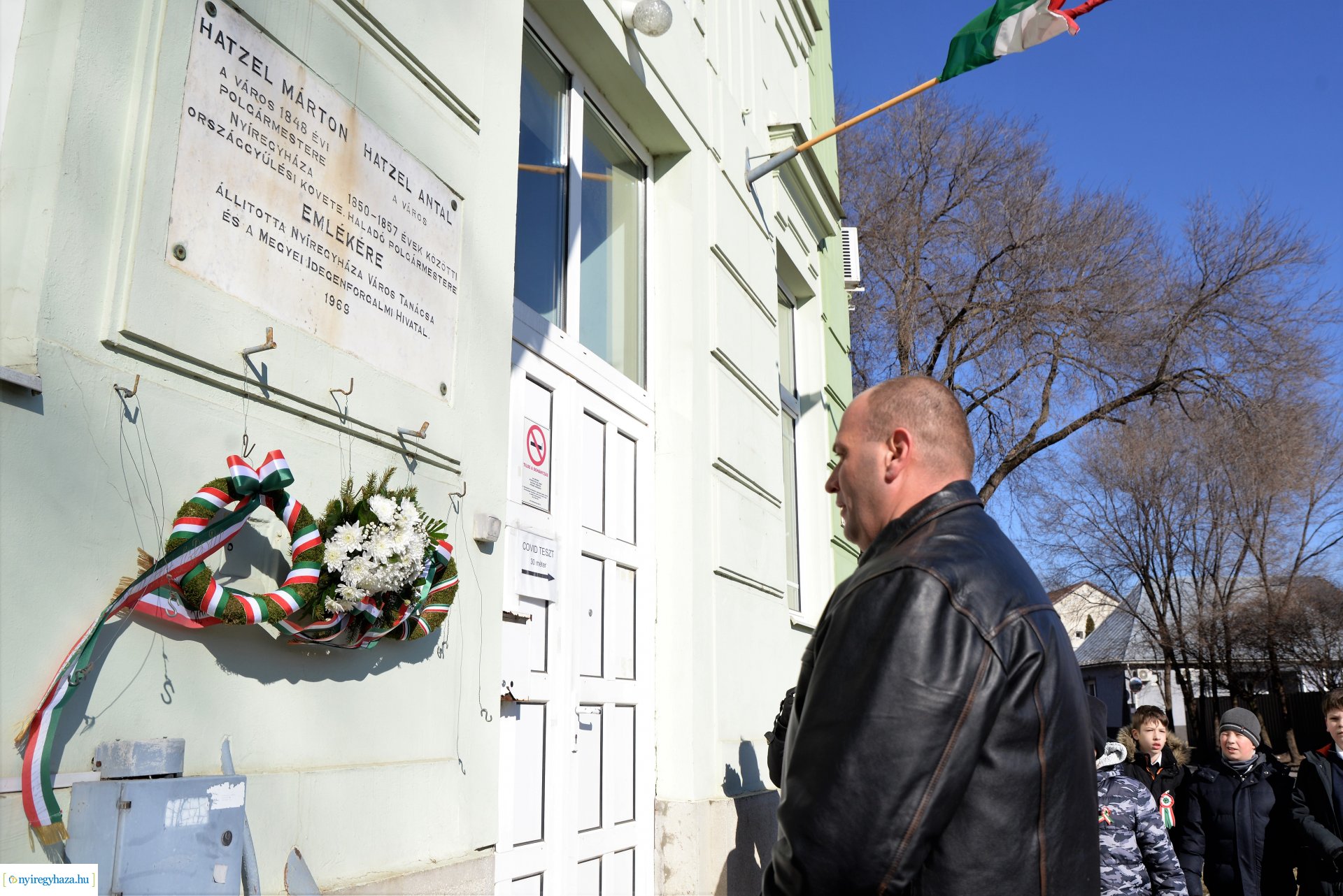 Ünnepi koszorúzások városunkban