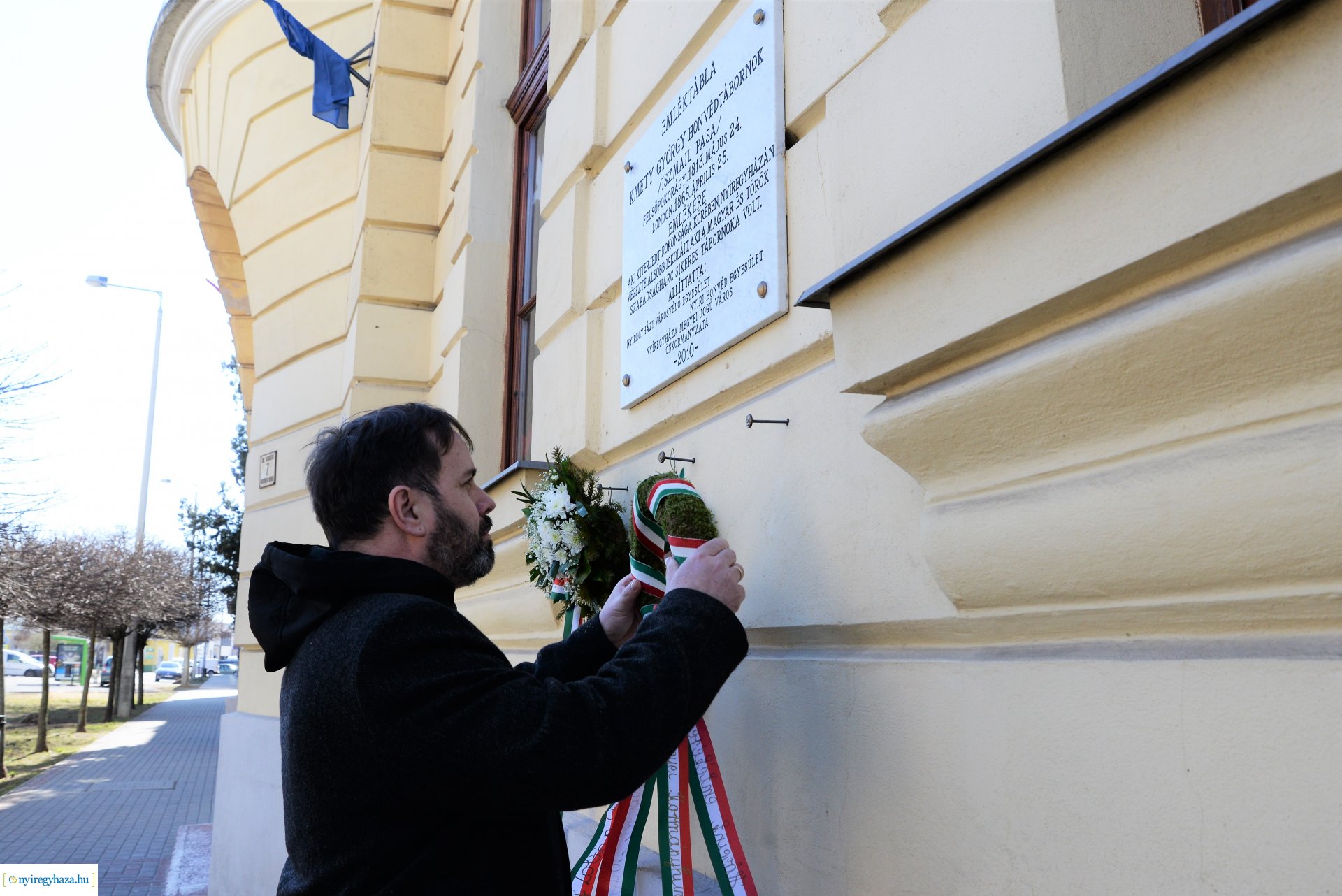 Ünnepi koszorúzások városunkban