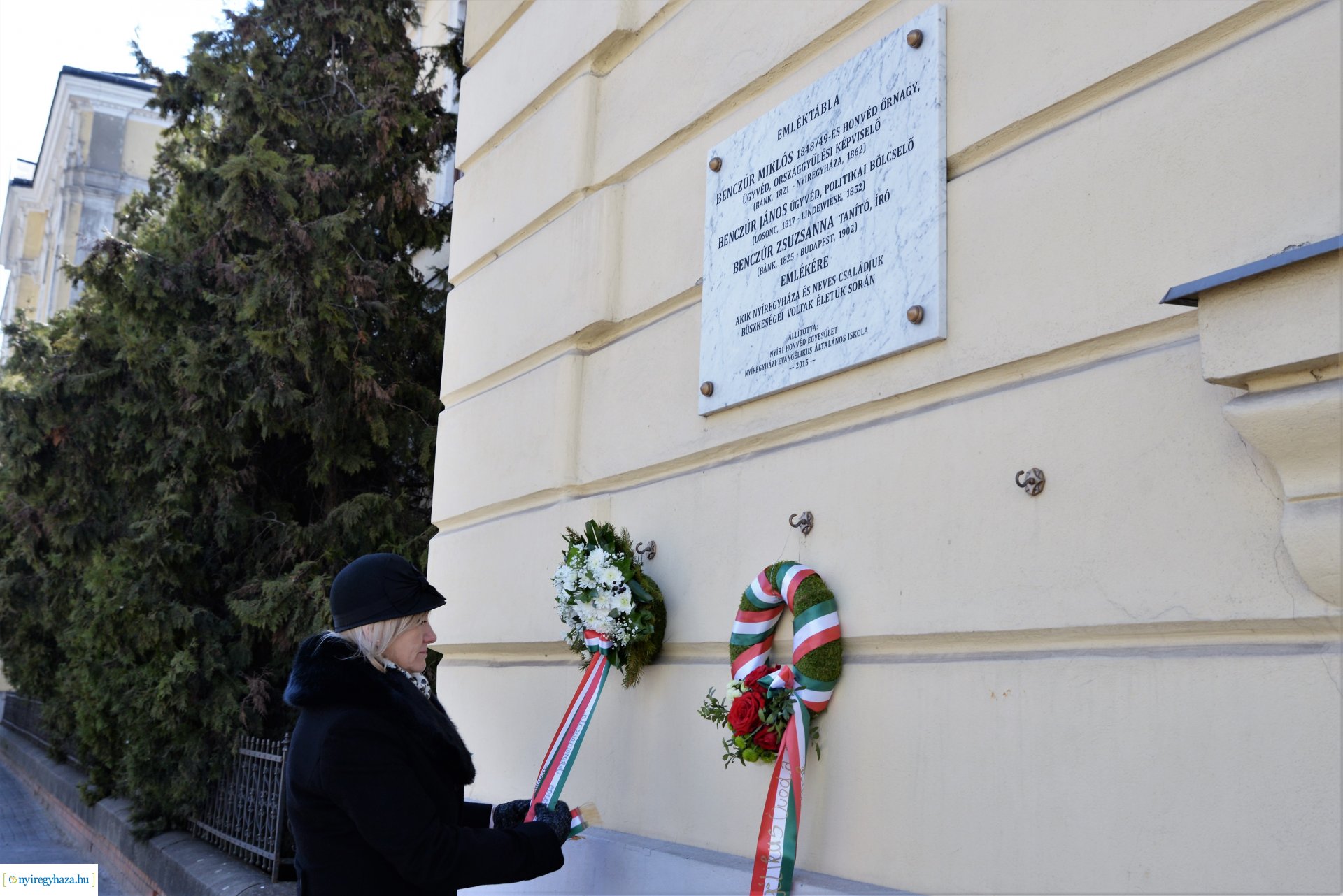 Ünnepi koszorúzások városunkban