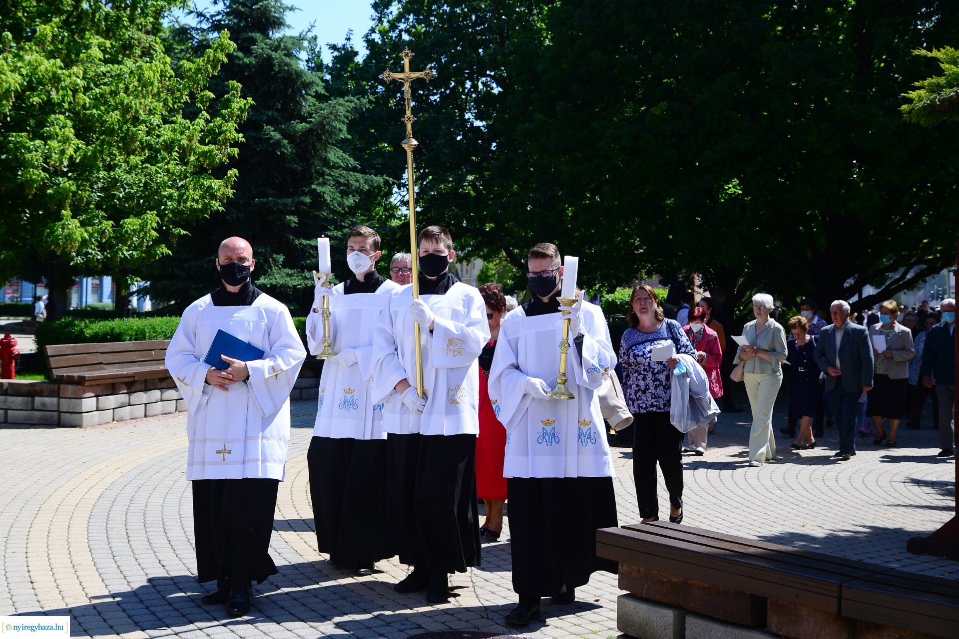 Úrnapi körmenet a Magyarok Nagyasszonya-társszékesegyházban