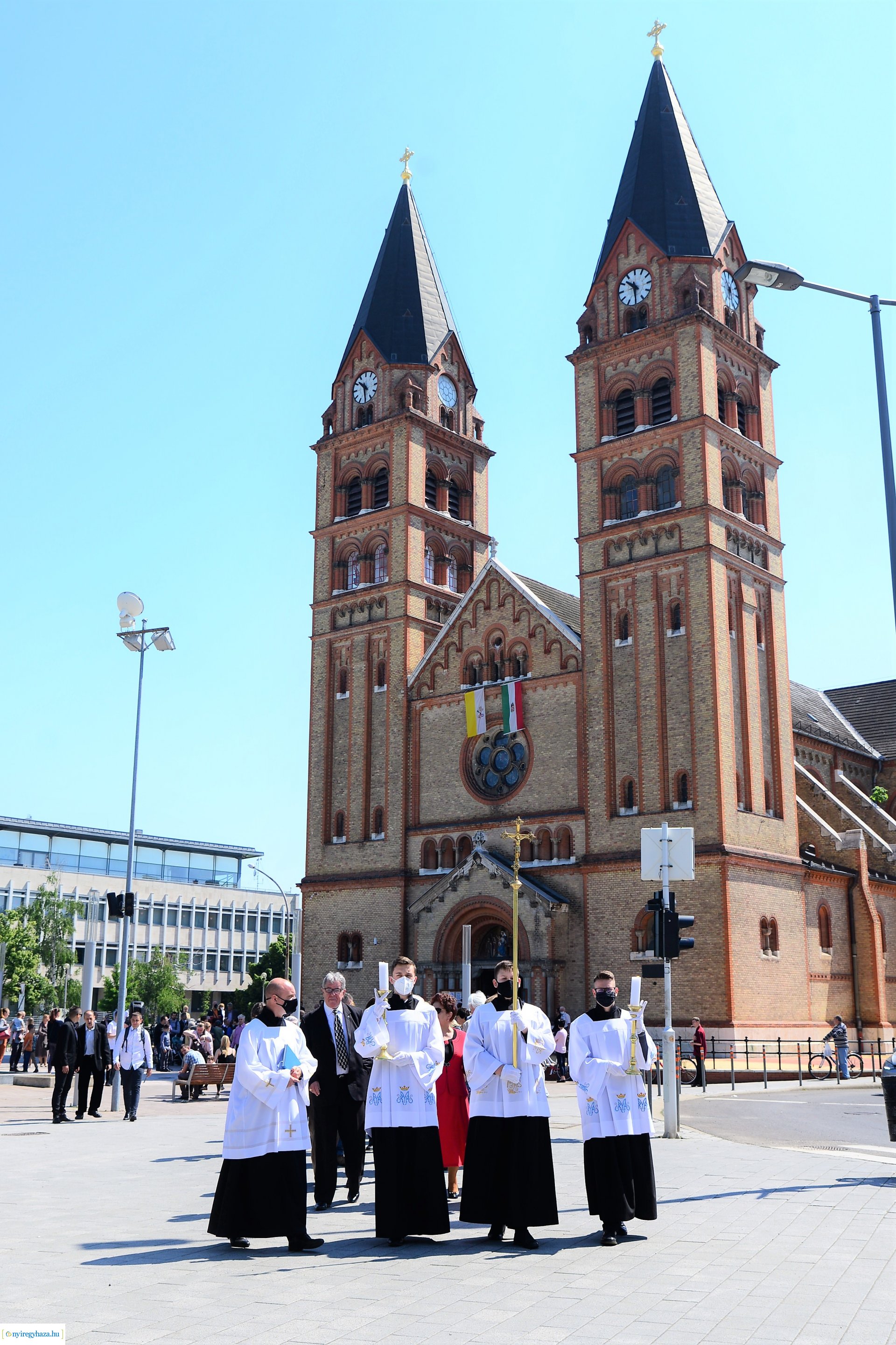 Úrnapi körmenet a Magyarok Nagyasszonya-társszékesegyházban