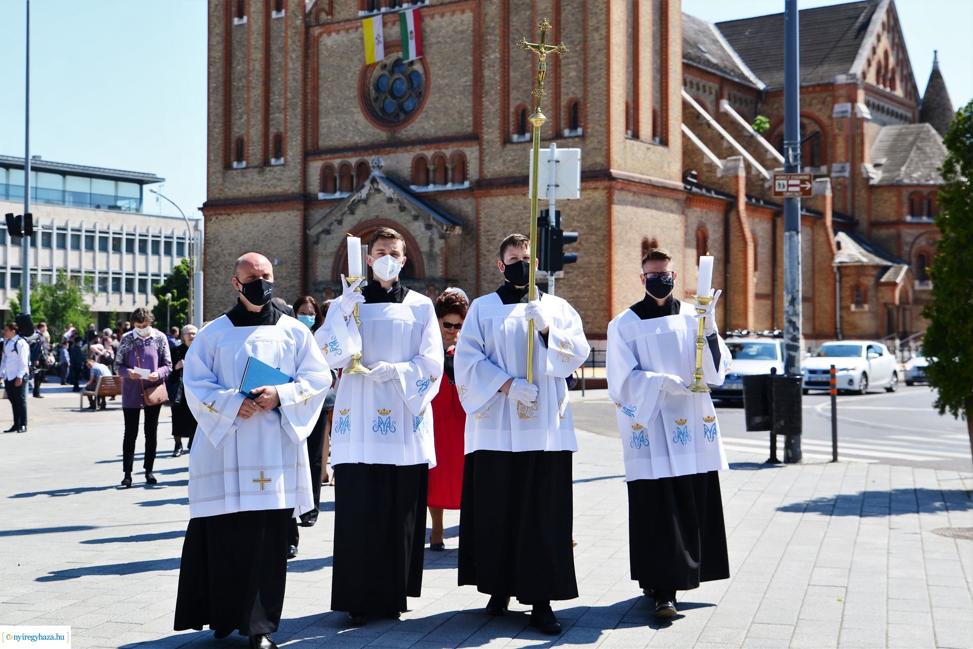 Úrnapi körmenet a Magyarok Nagyasszonya-társszékesegyházban