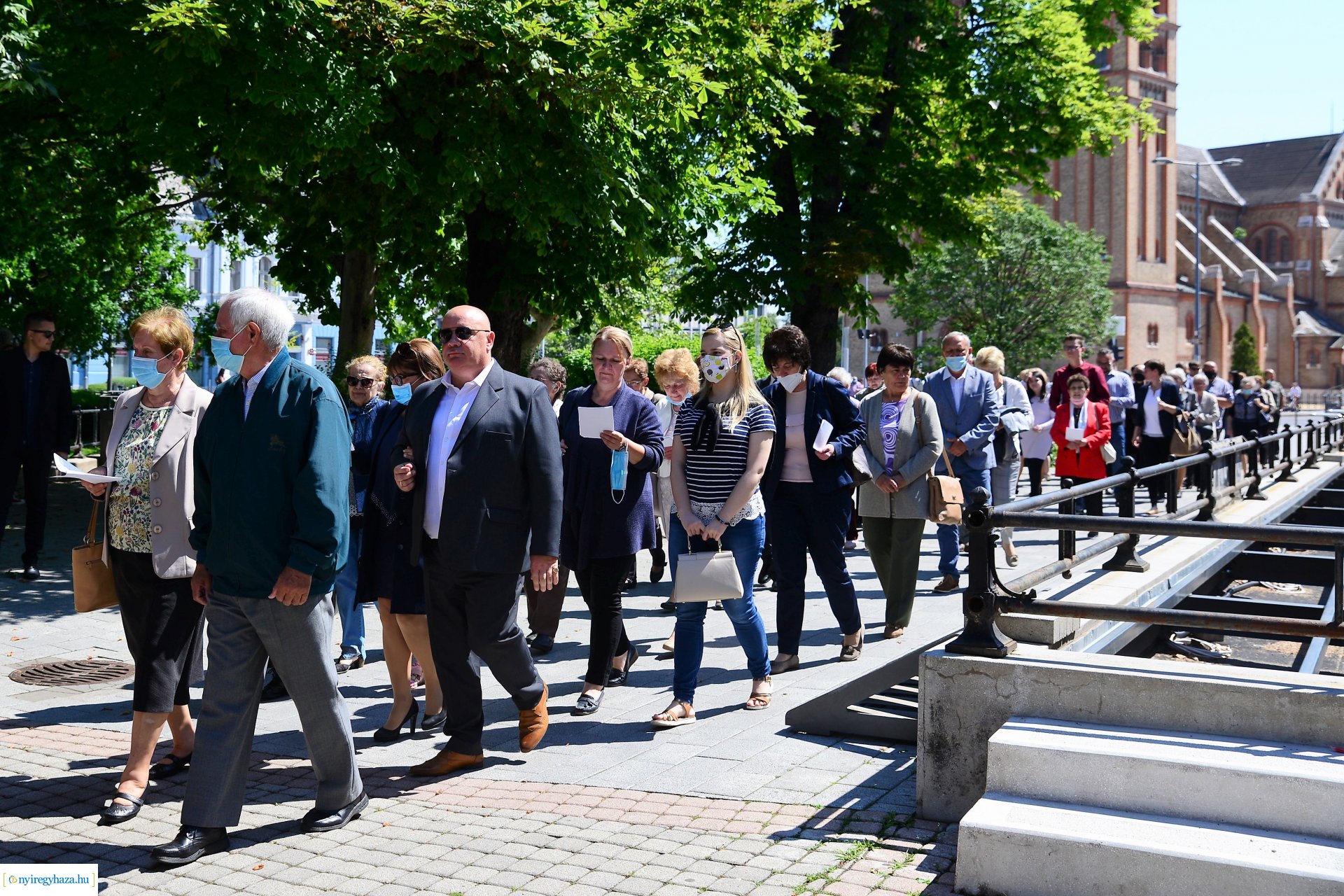 Úrnapi körmenet a Magyarok Nagyasszonya-társszékesegyházban