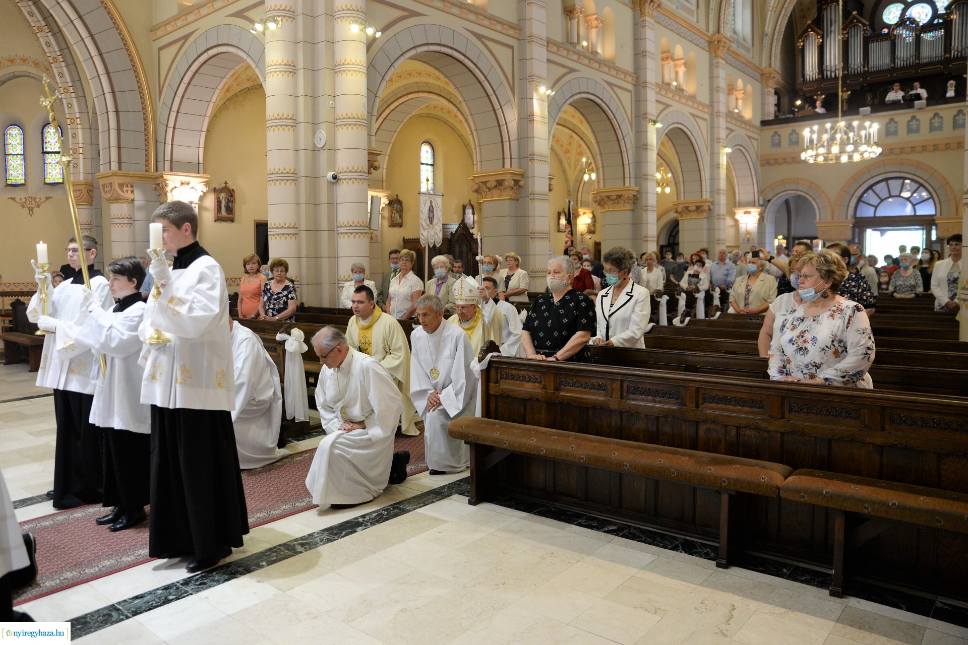 Úrnapi ünnepi szentmise a Magyarok Nagyasszonya-társszékesegyházban