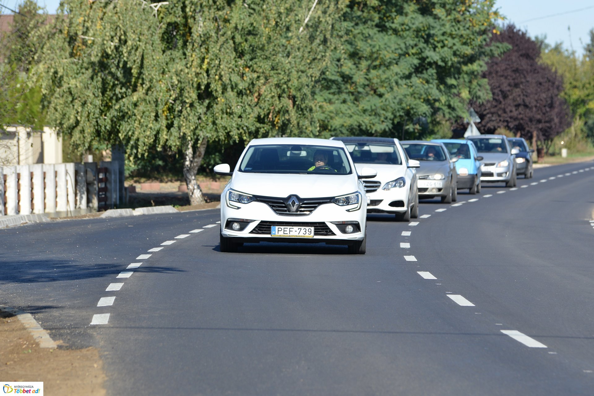 Útátadás a Westsik Vilmos utcán