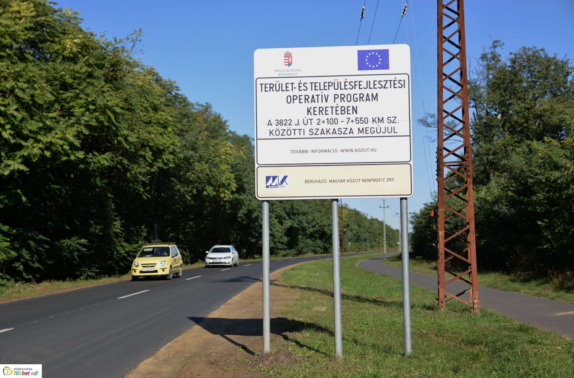 Útátadás a Westsik Vilmos utcán