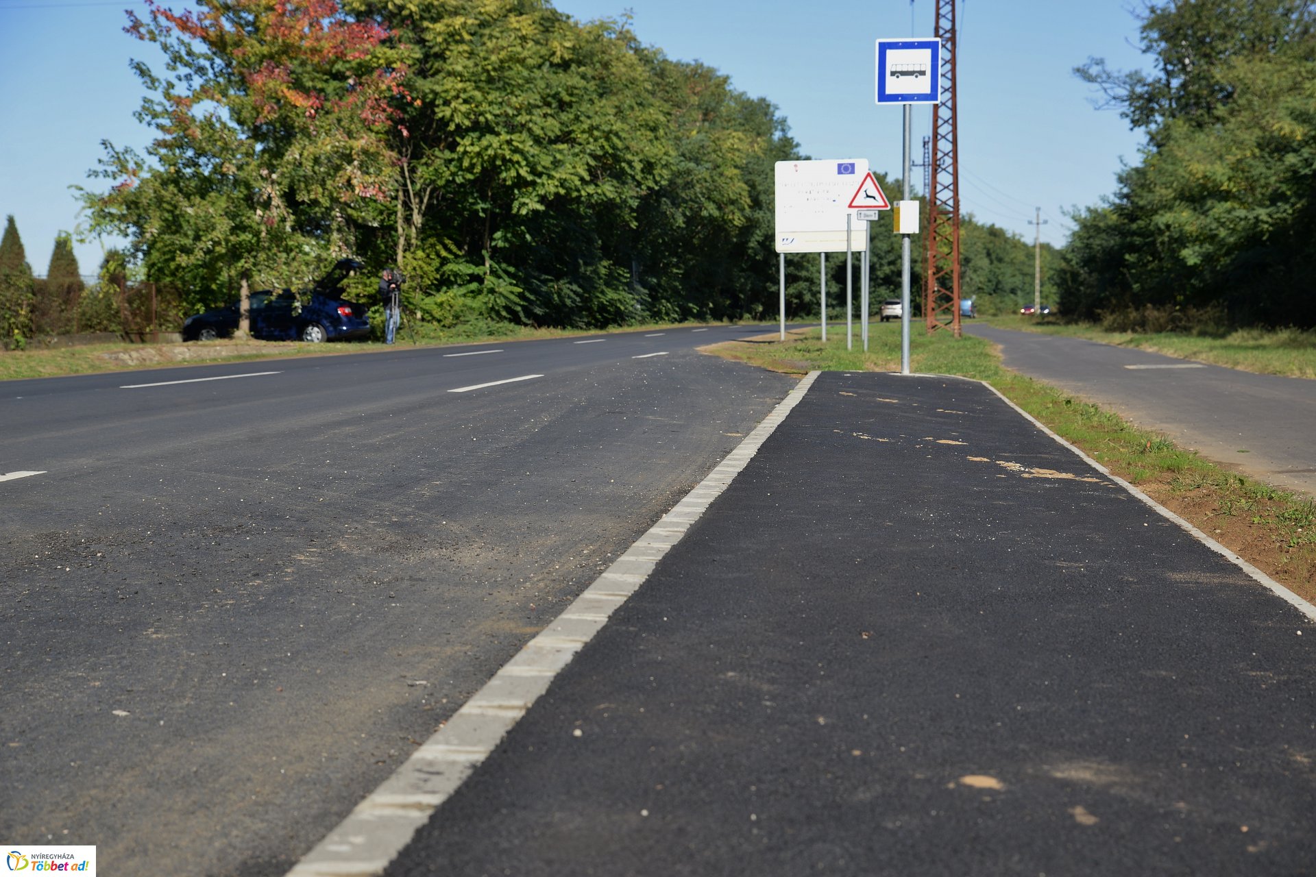 Útátadás a Westsik Vilmos utcán