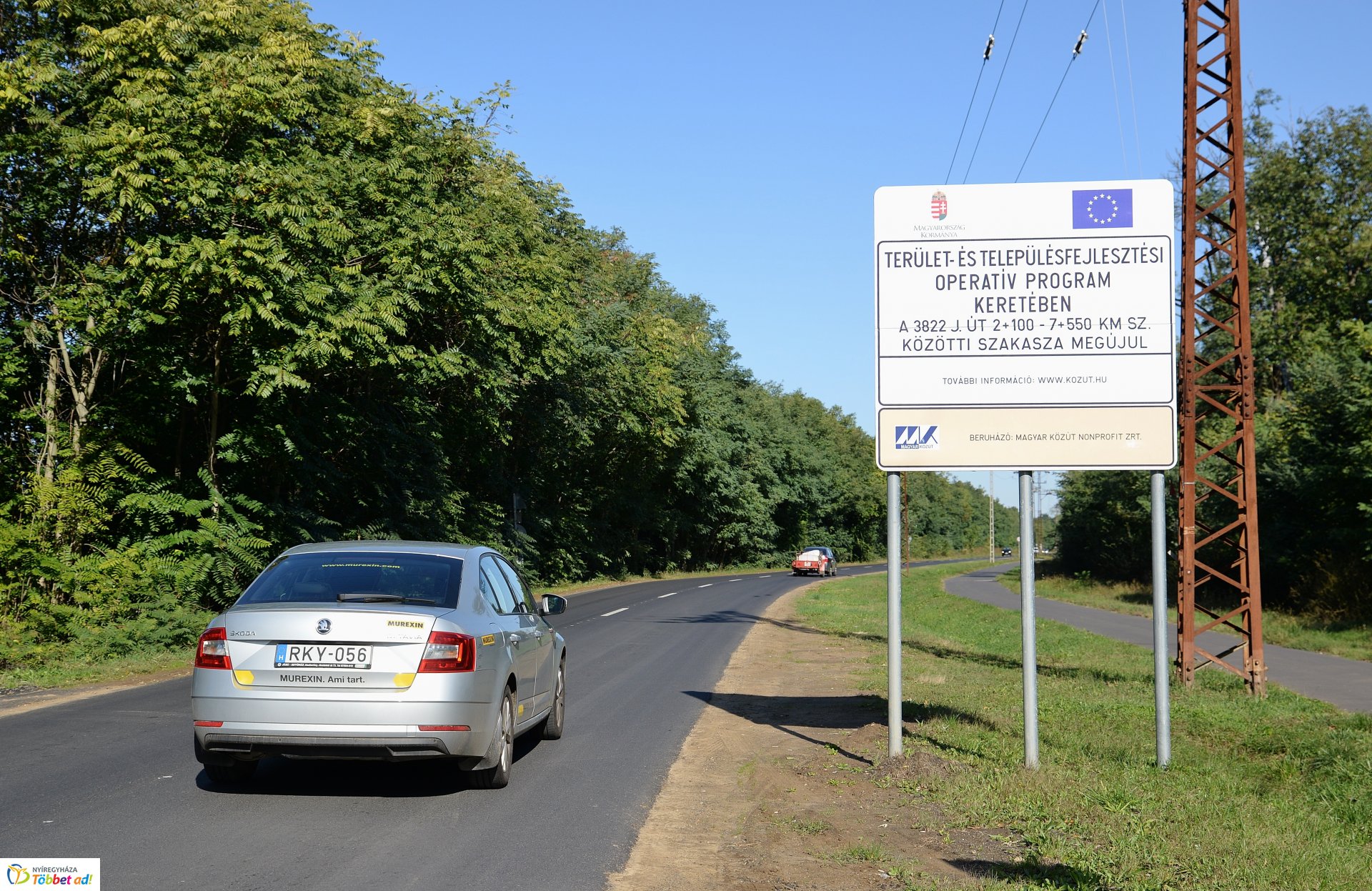 Útátadás a Westsik Vilmos utcán