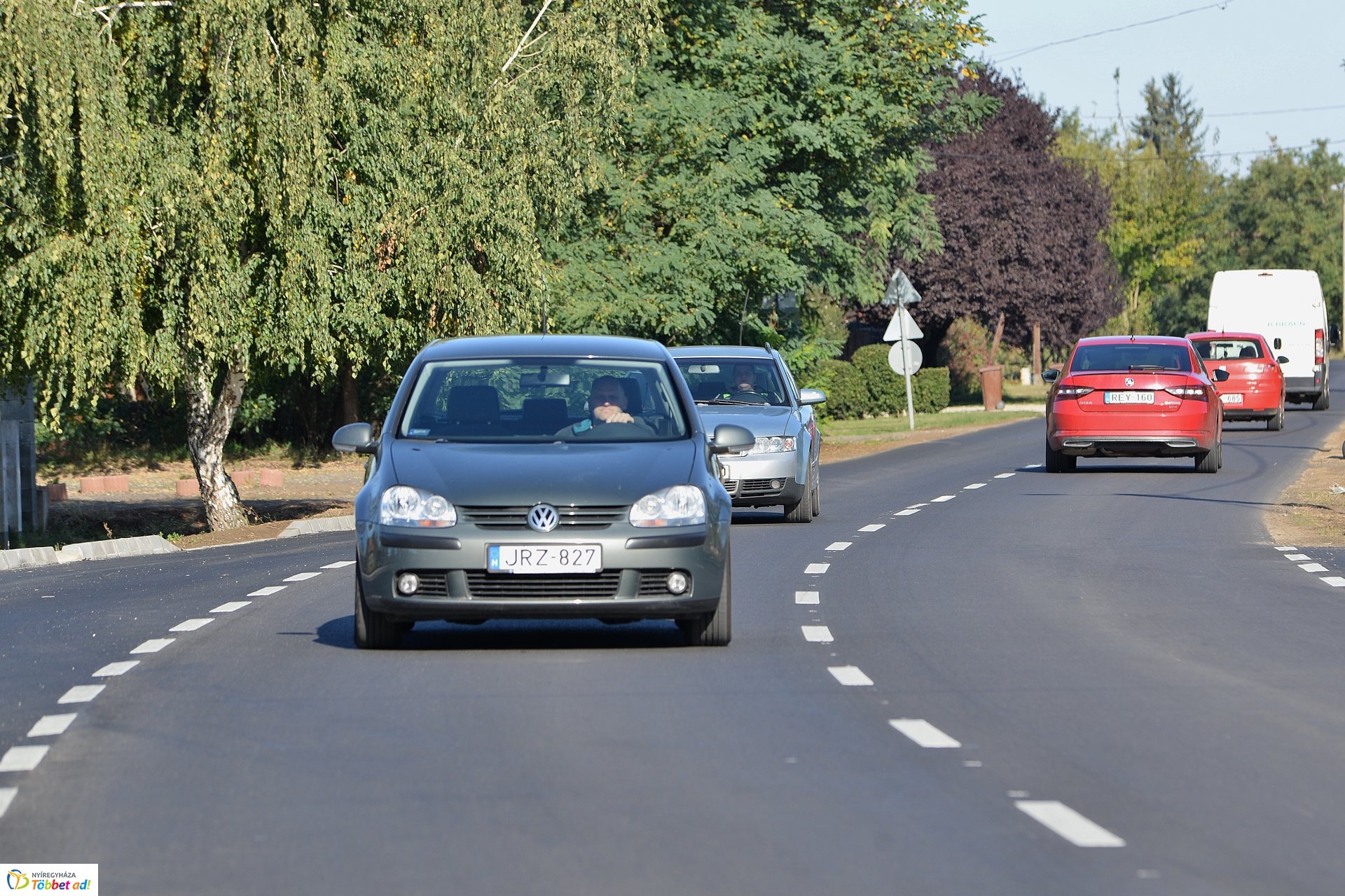 Útátadás a Westsik Vilmos utcán
