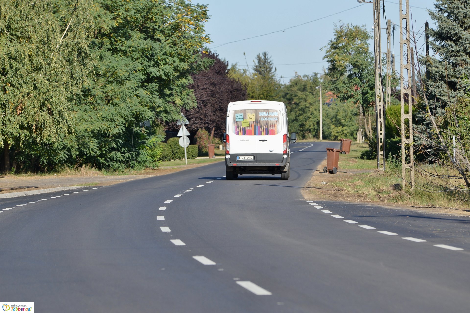 Útátadás a Westsik Vilmos utcán