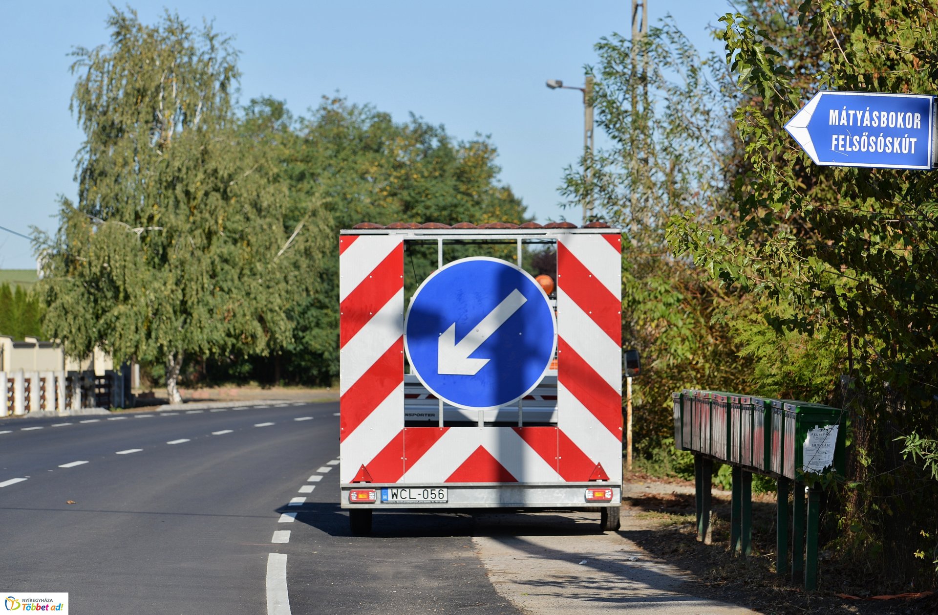 Útátadás a Westsik Vilmos utcán