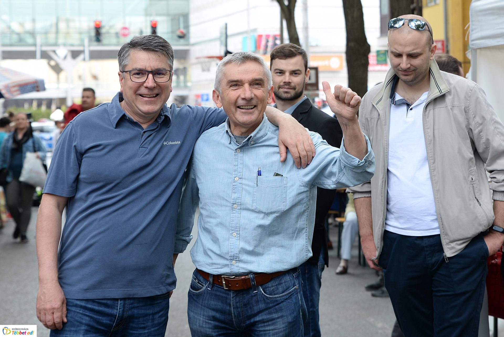 Utcai piknik a belvárosban