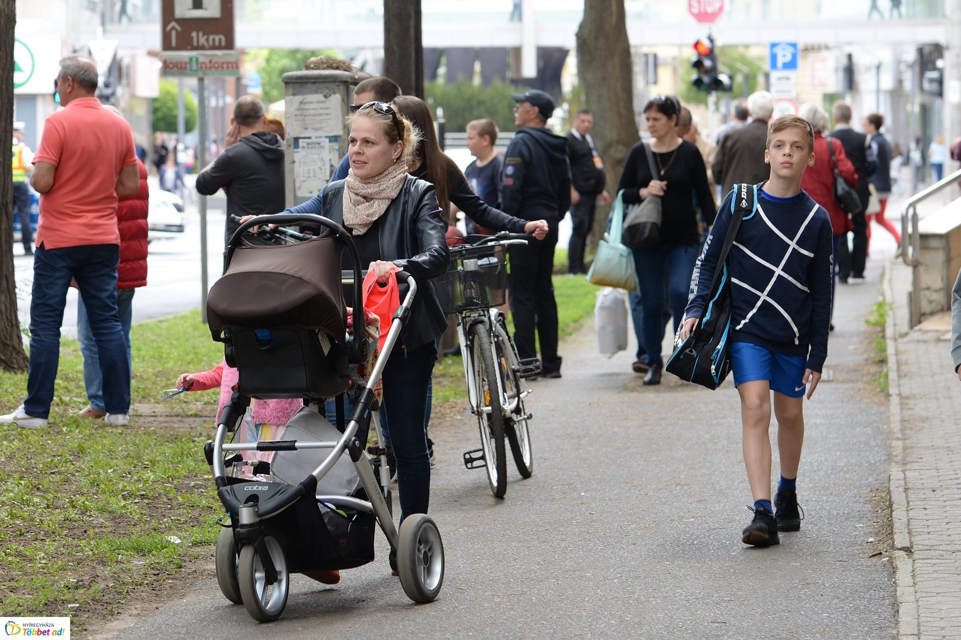 Utcai piknik a belvárosban