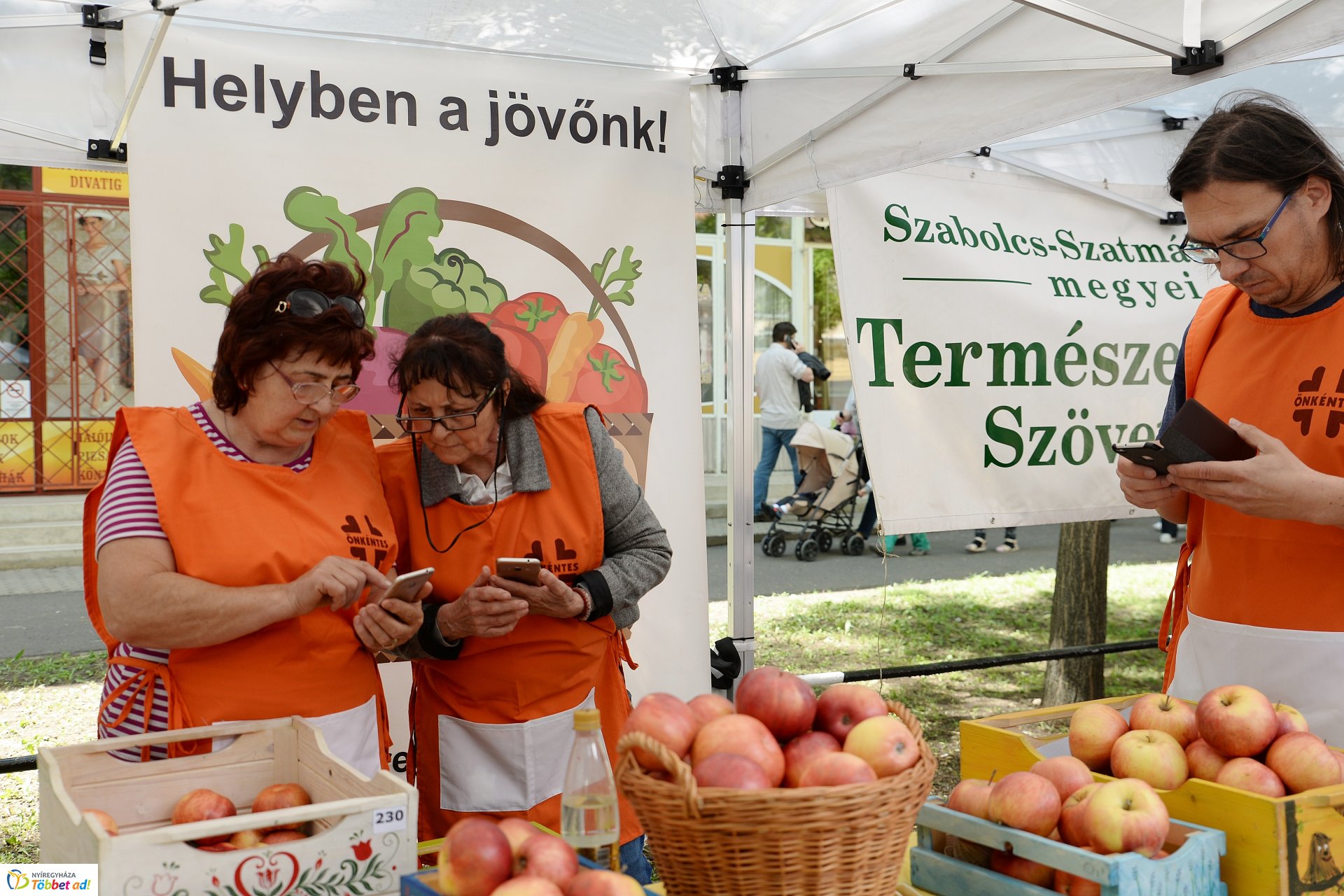 Utcai piknik a belvárosban