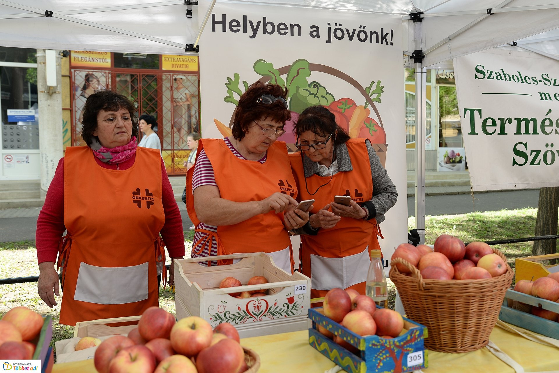 Utcai piknik a belvárosban