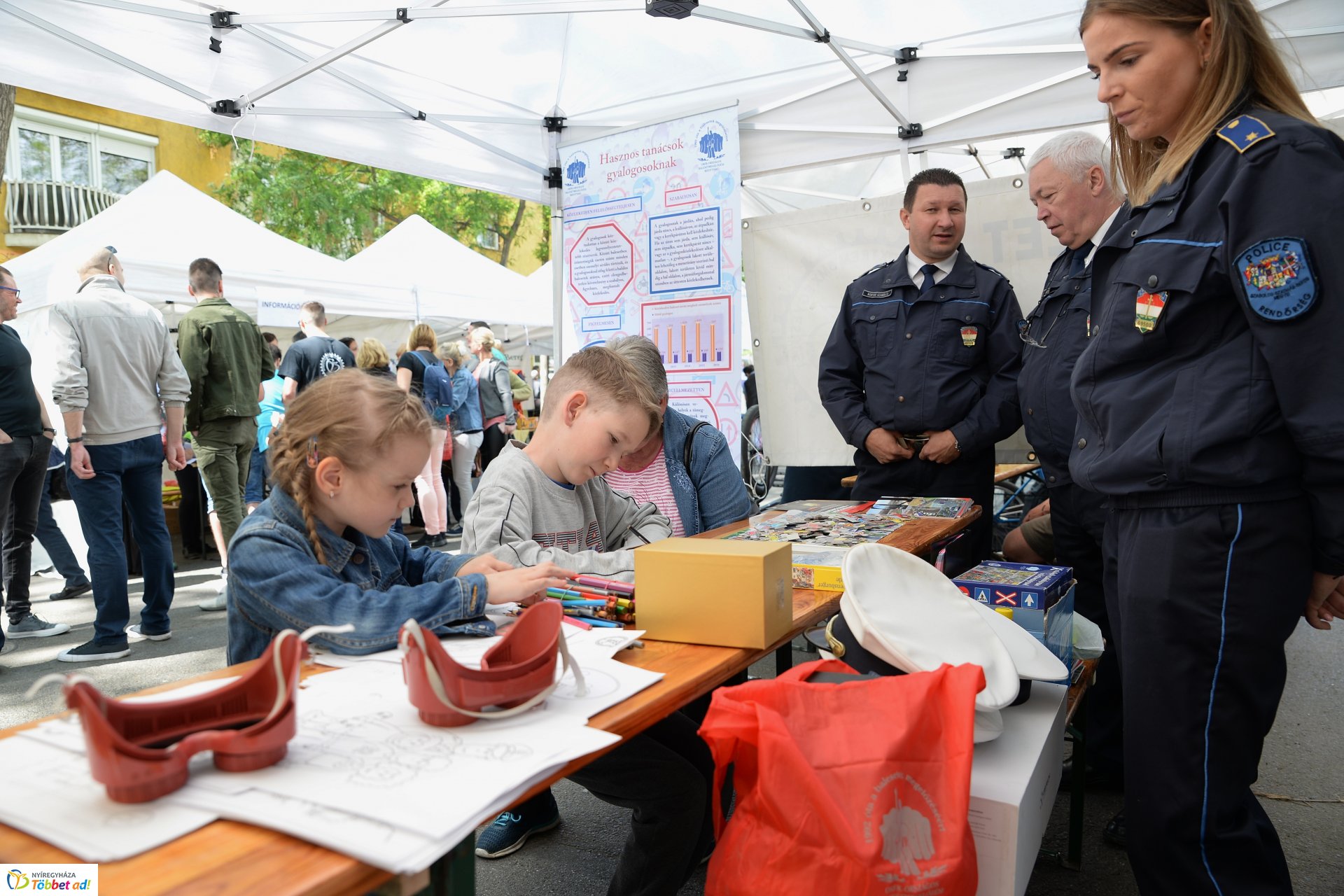 Utcai piknik a belvárosban