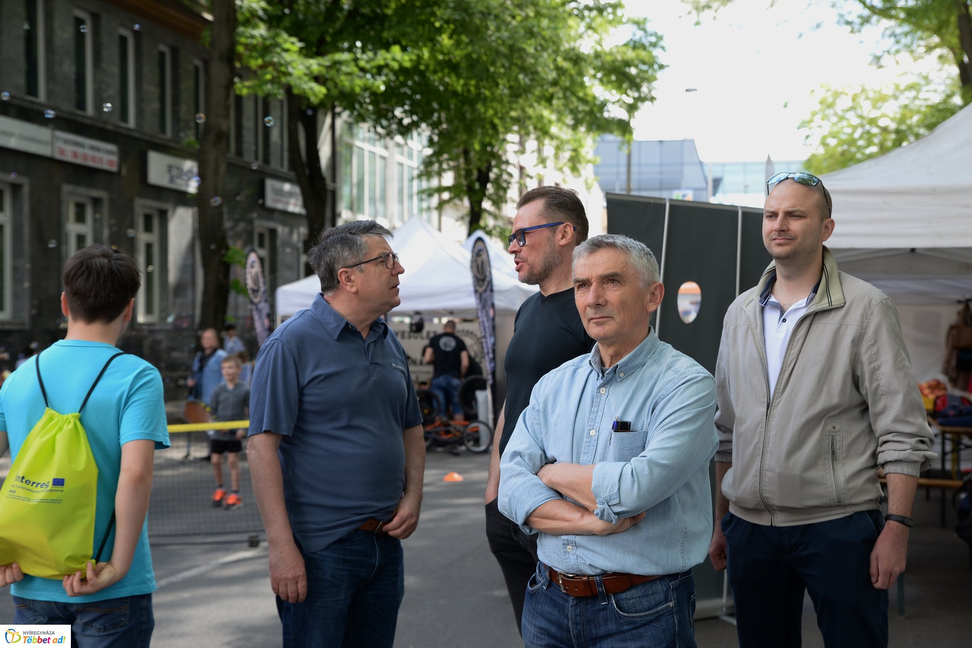 Utcai piknik a belvárosban