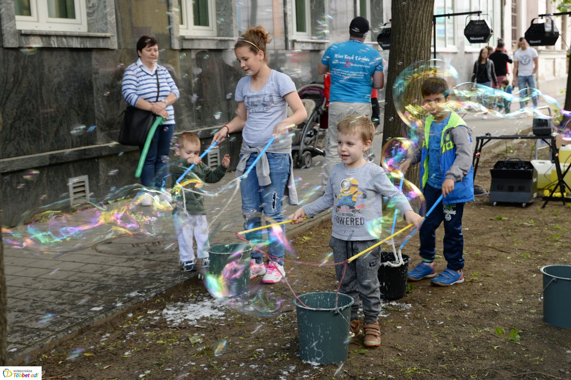 Utcai piknik a belvárosban