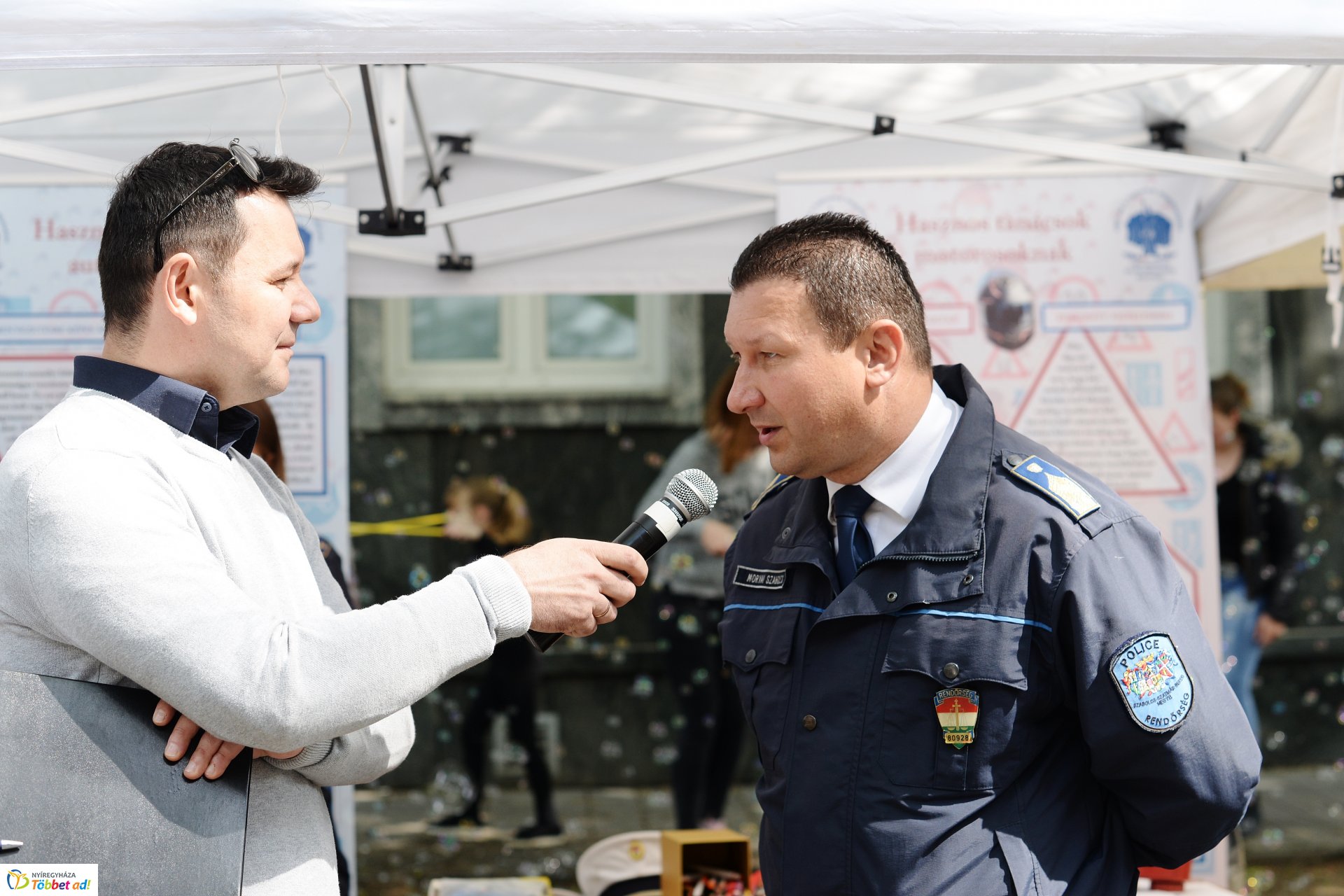 Utcai piknik a belvárosban