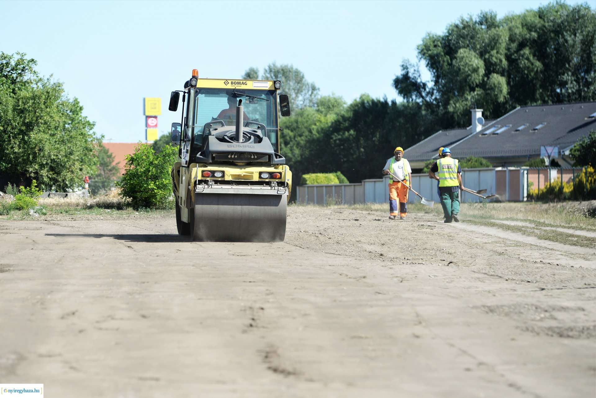 Útépítés a Futó közben