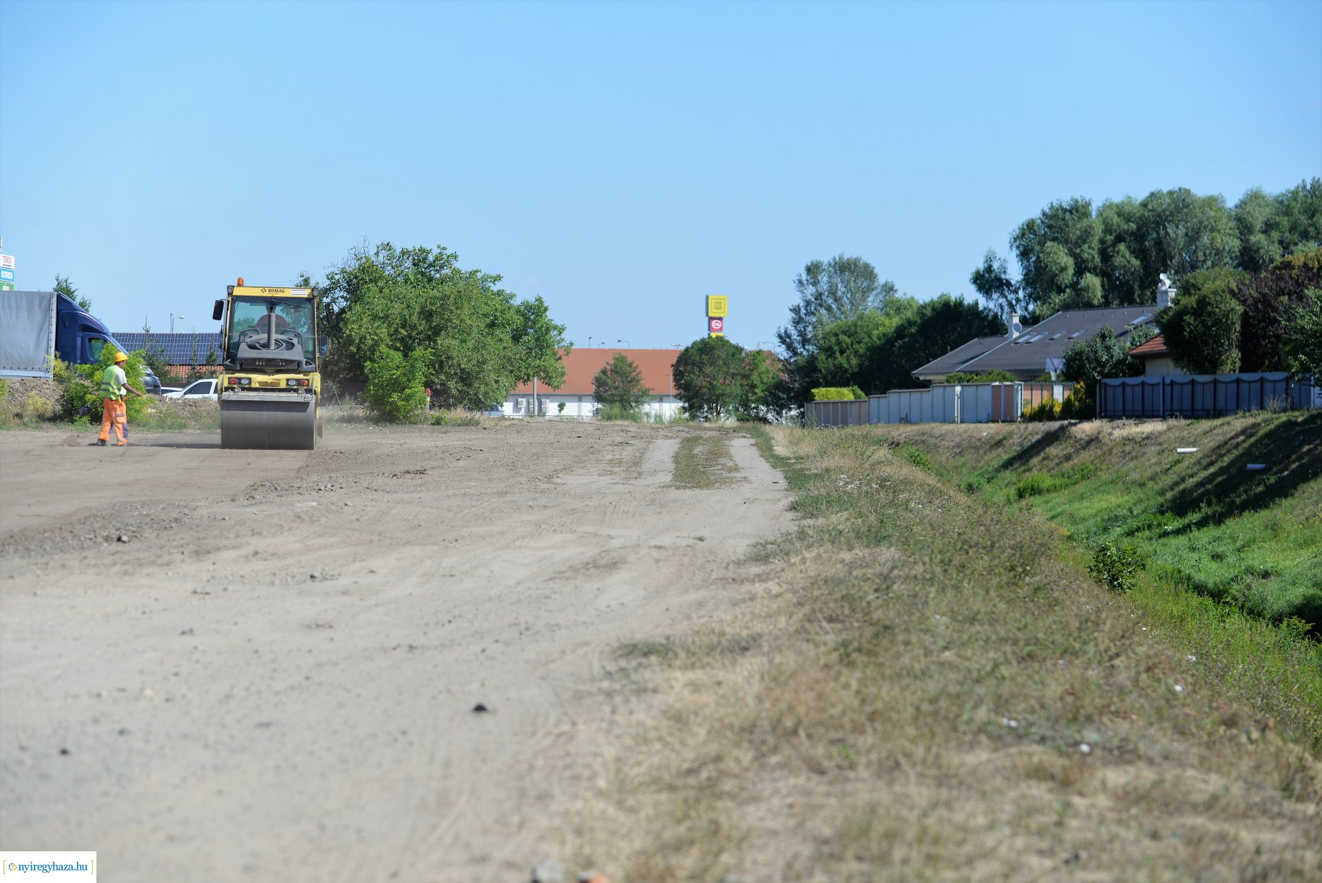 Útépítés a Futó közben