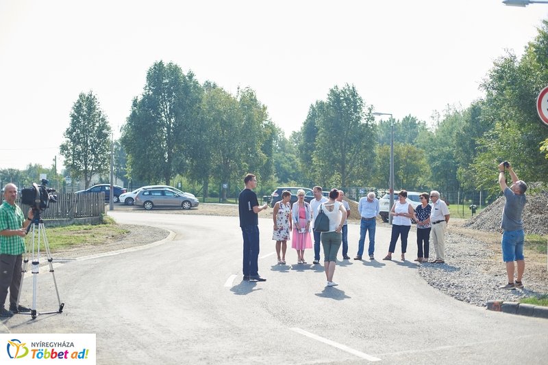 Útfejlesztés a Nád utcán