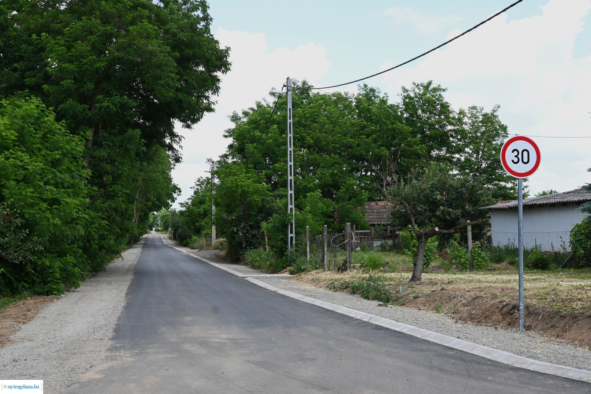 Útfejlesztés Csernyikbokor és Mátyásbokor határában 