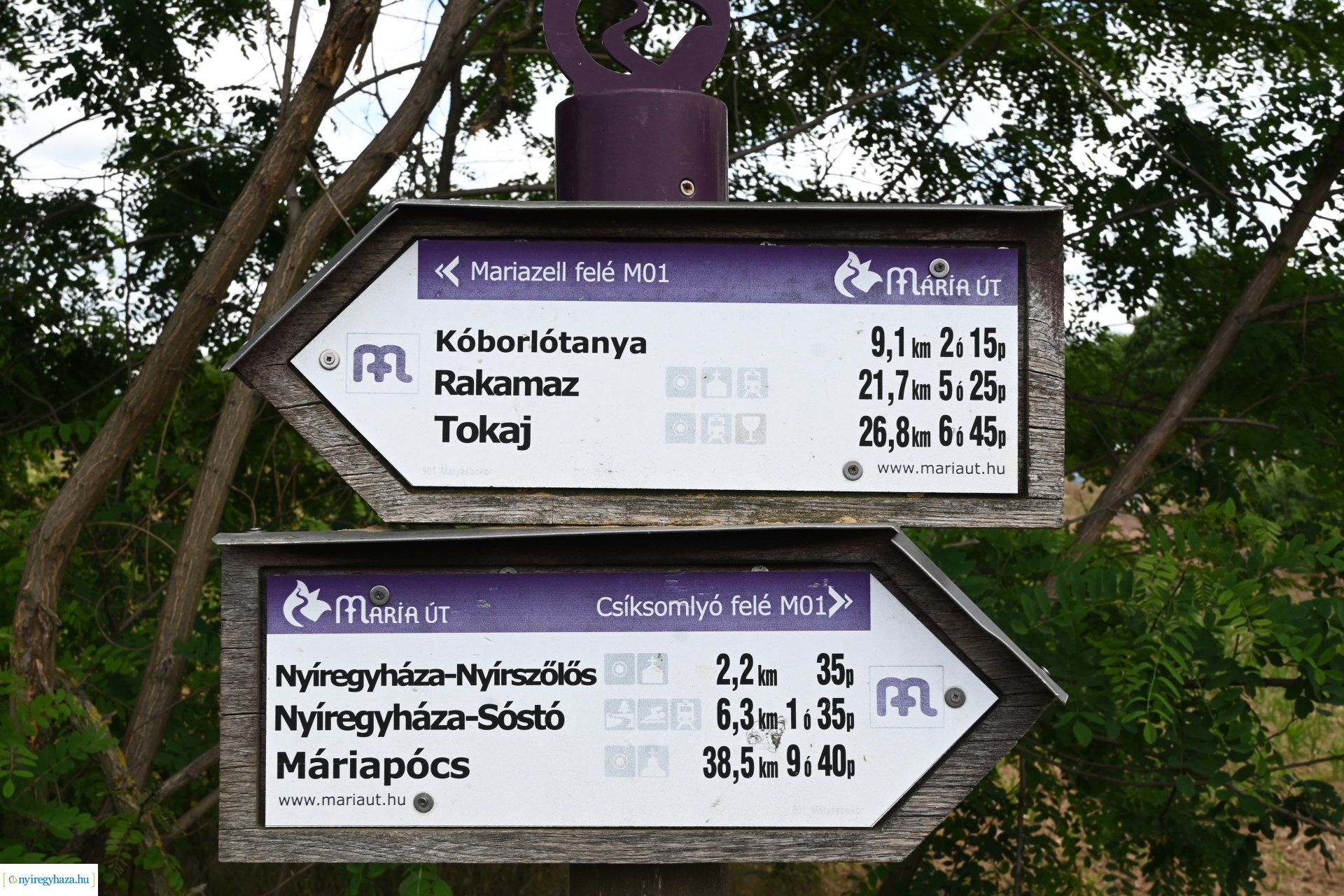 Útfejlesztés Csernyikbokor és Mátyásbokor határában 