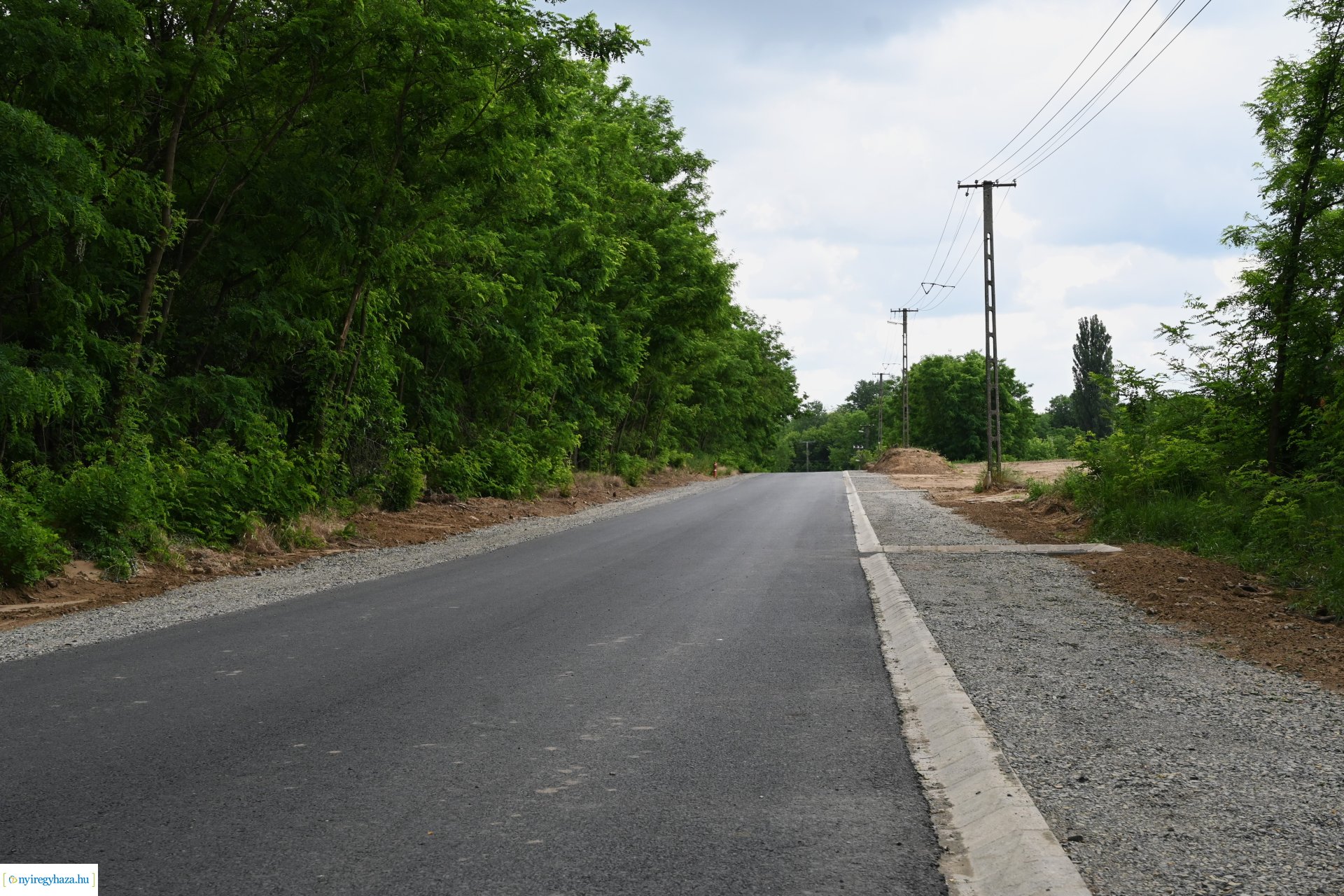 Útfejlesztés Csernyikbokor és Mátyásbokor határában 