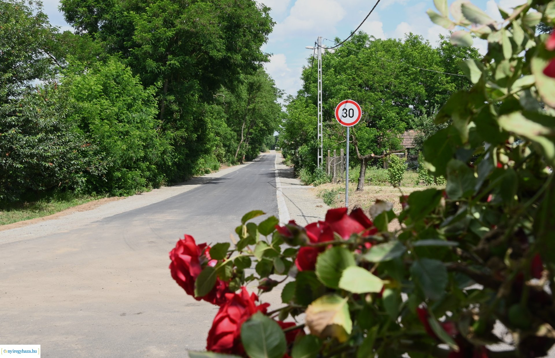 Útfejlesztés Csernyikbokor és Mátyásbokor határában 