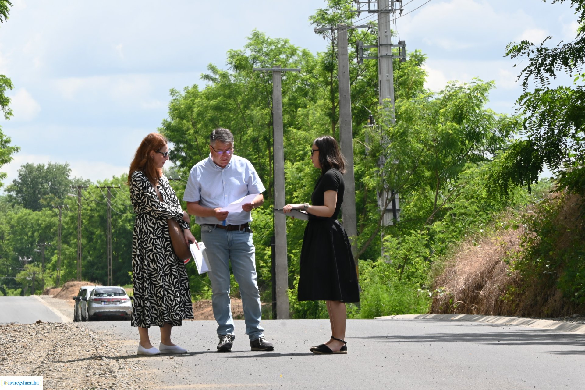 Útfejlesztés Csernyikbokor és Mátyásbokor határában 