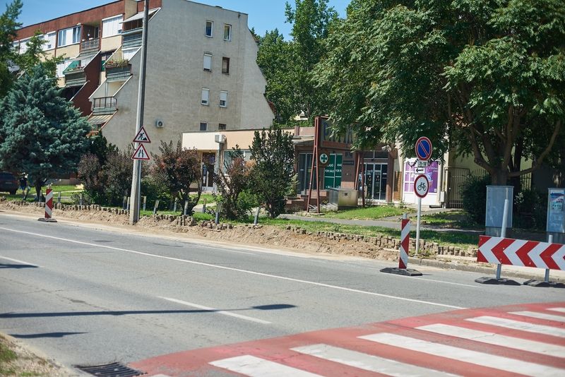 Útfelújítás a Rákóczi utcán