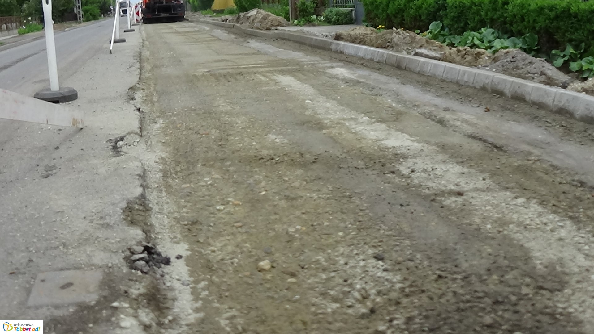 Útfelújítási munkálatok a Kertvárosban