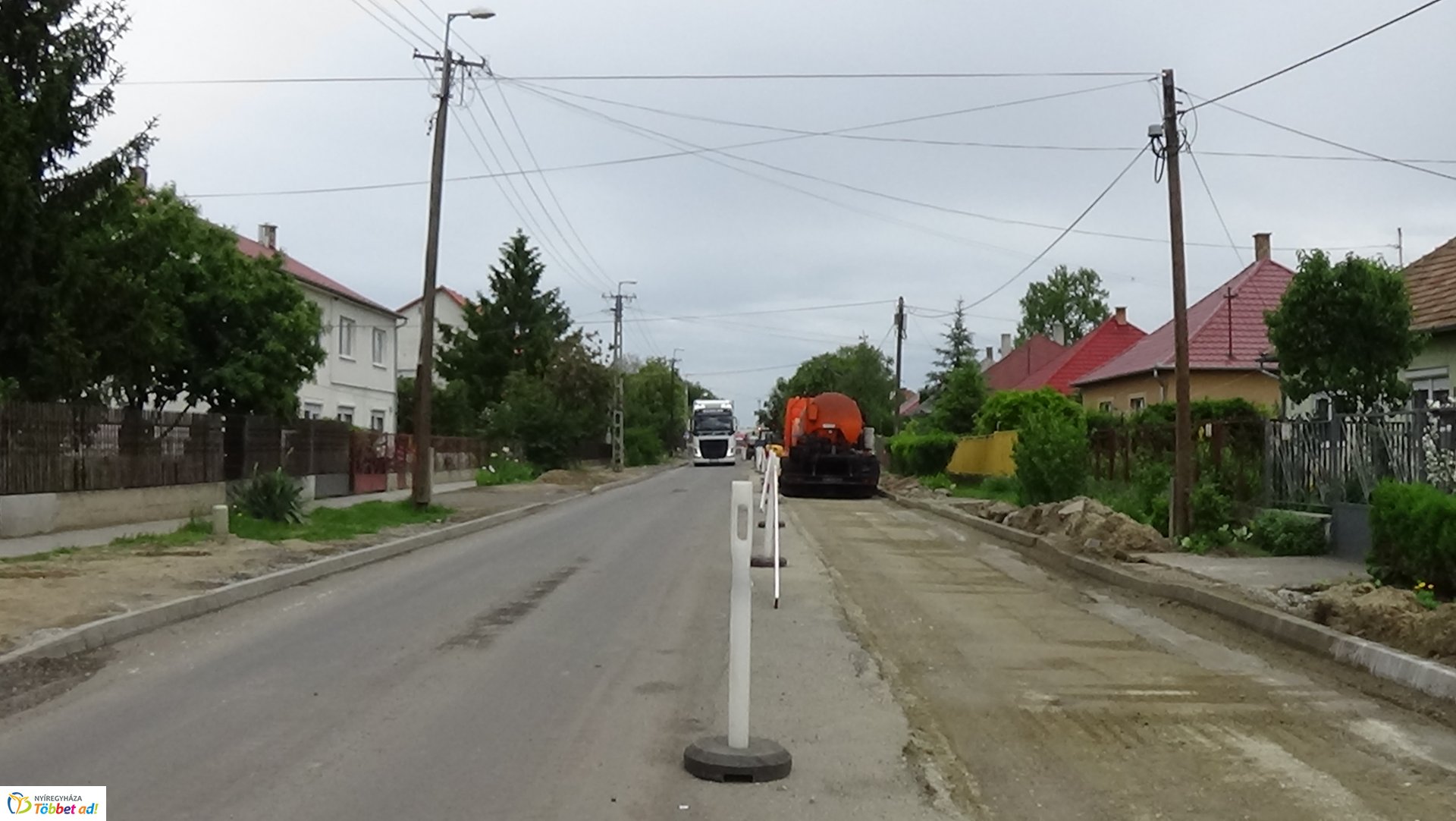 Útfelújítási munkálatok a Kertvárosban