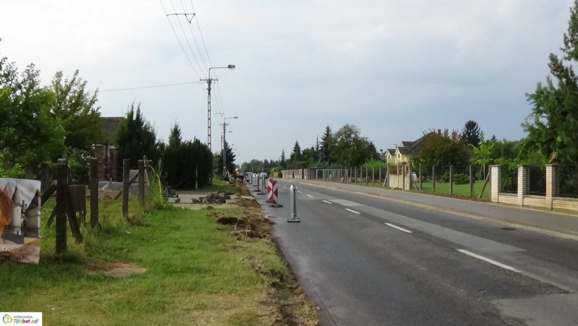 Útfelújítási munkálatok a Korányin