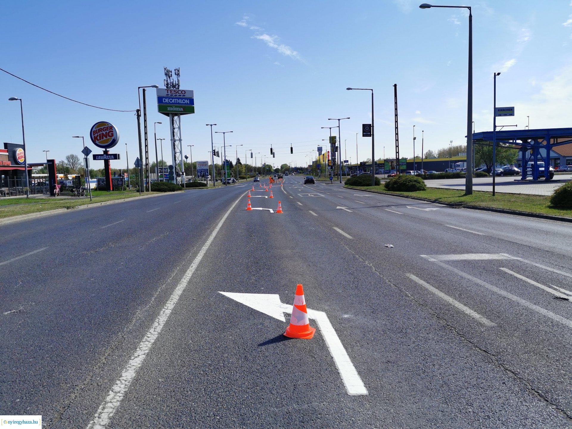 Útfestés Pazonyi ut