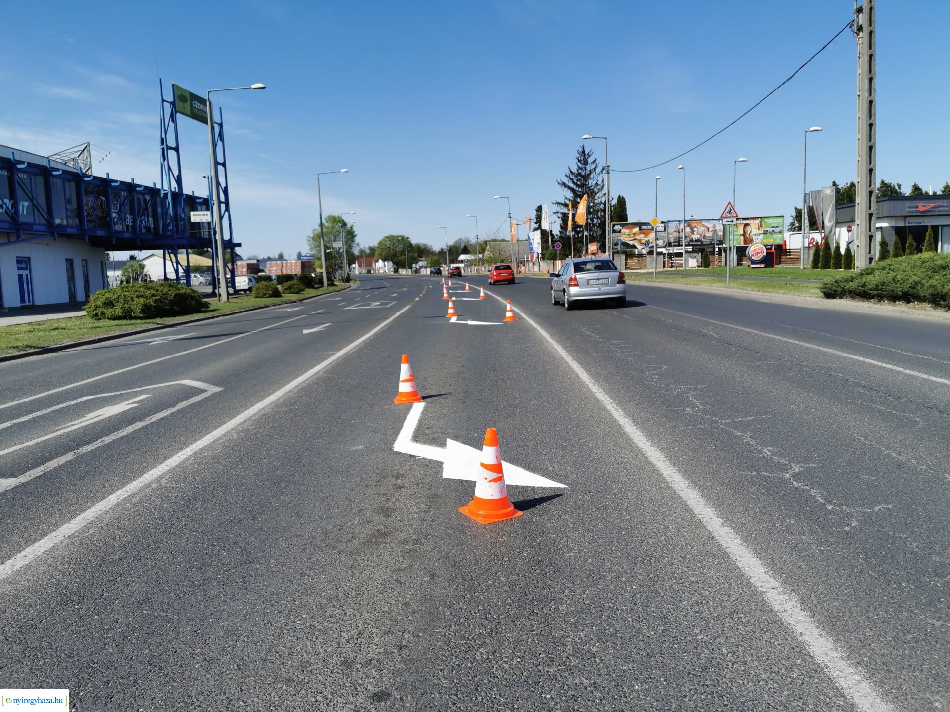 Útfestés Pazonyi ut